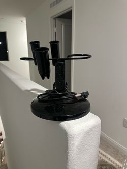 Hair straightener container