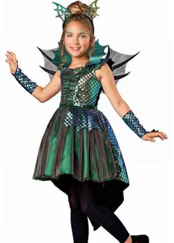 Halloween dragon costume (8-10y)