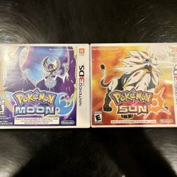 Pokémon Sun & Moon AUTHENTIC CIB