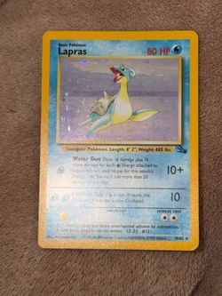 Lapras Holo Pokémon