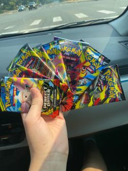 Pokémon packs 8x