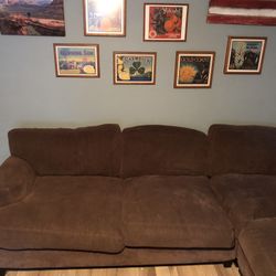 Brown Couch/Sofa