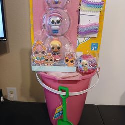 LOL Gift basket with Water Blaster