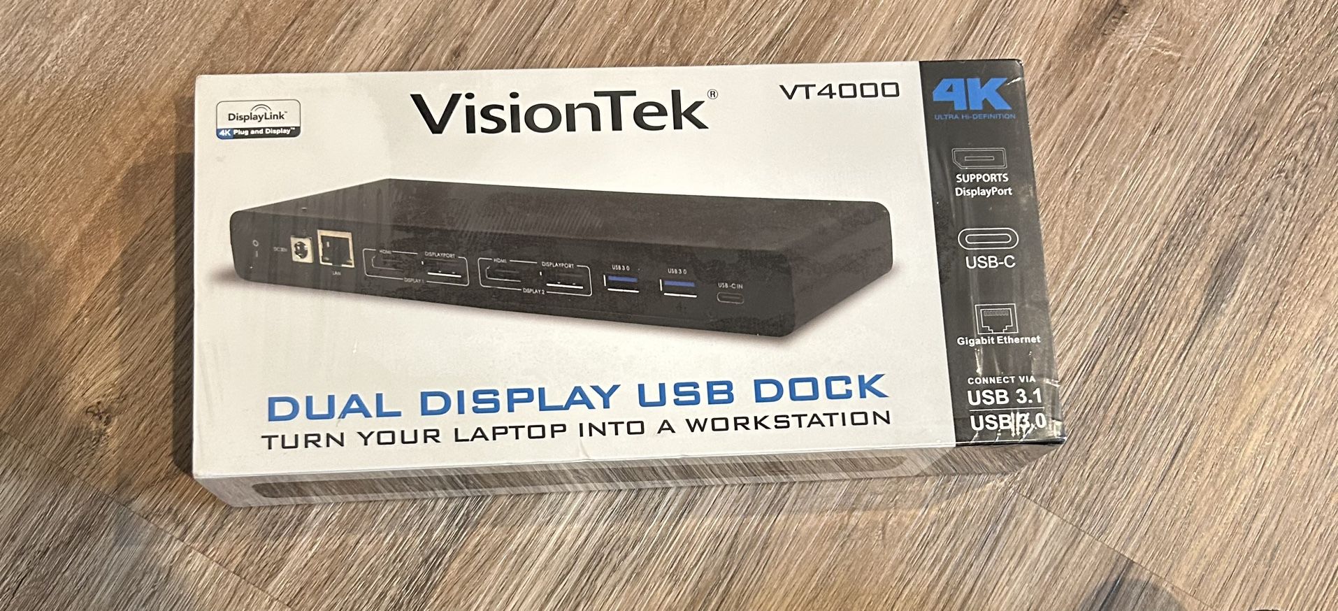 Visiontek - Dual monitor at Home Workstation