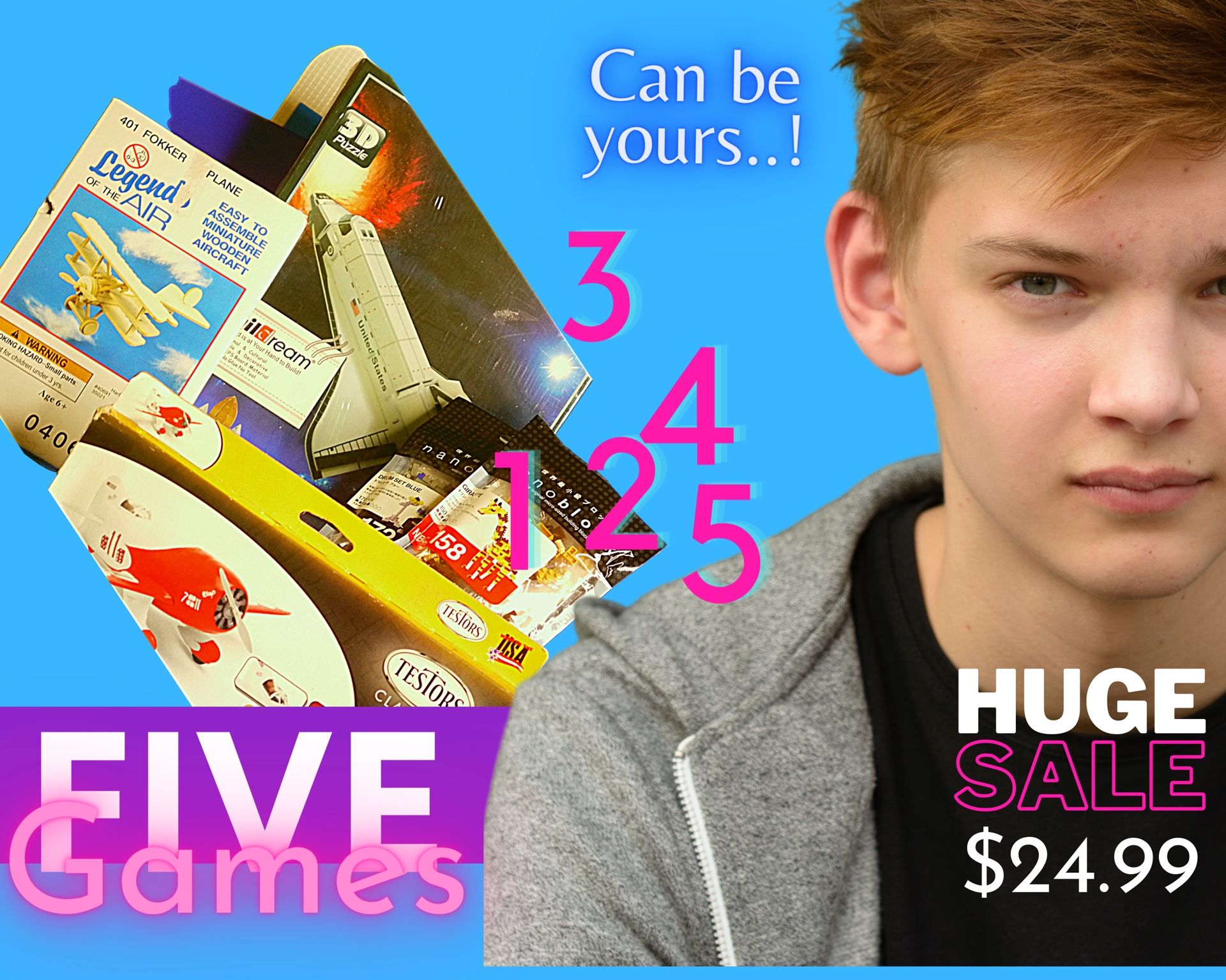 Five Constructions Games!