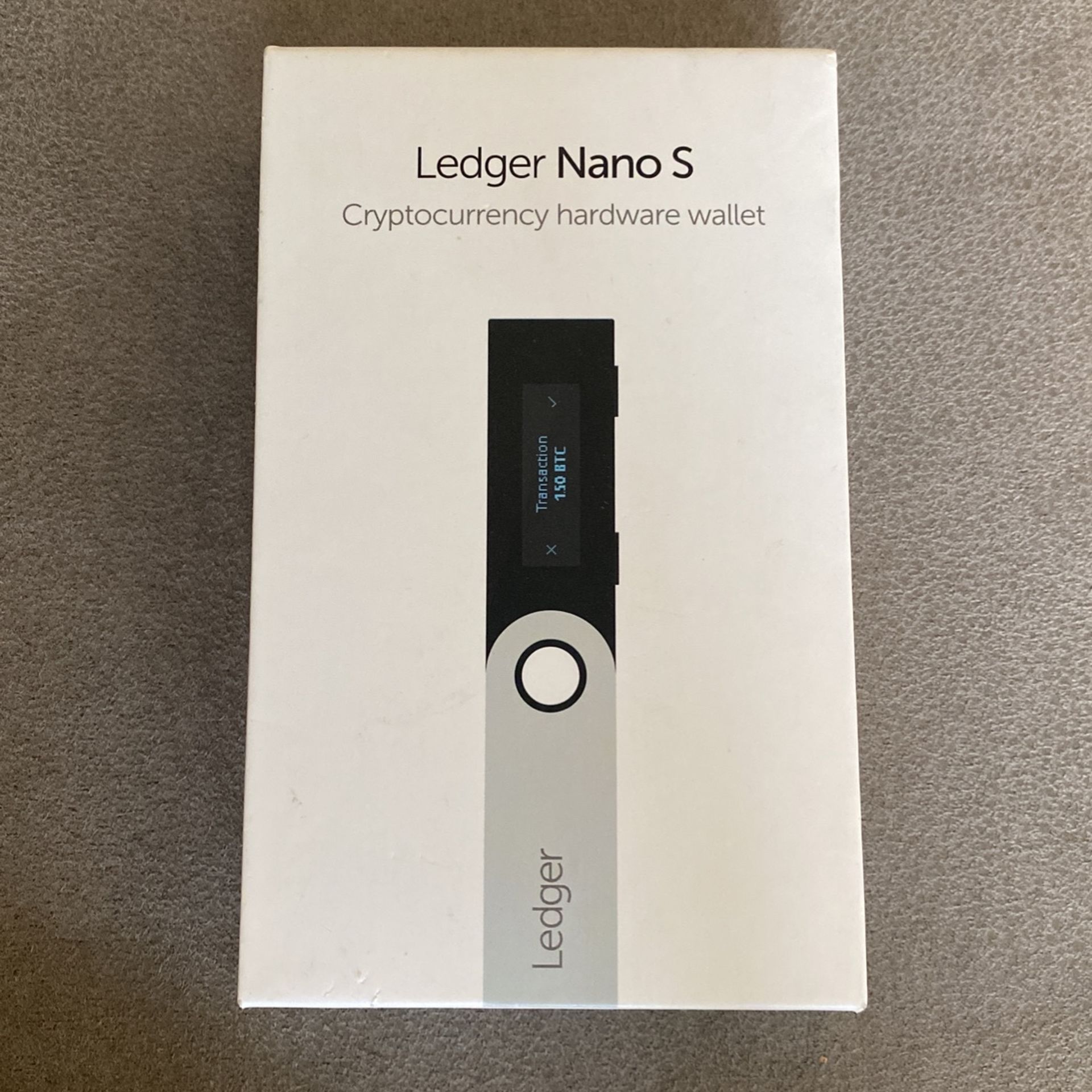 Ledger nano S Cryptocurrency Wallet