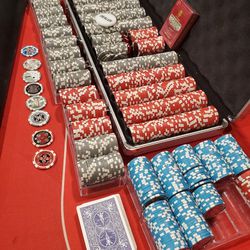 Approx $500 new $150obo Casino Poker Chips