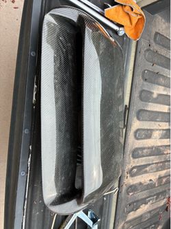 VB WRX noble carbon hood scoop