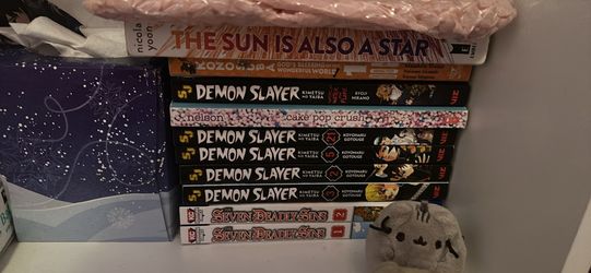 Assortment of Manga - Demon Slayer, Chainsaw Man, Seven Deadly Sins, Yotsuba, Hetalia