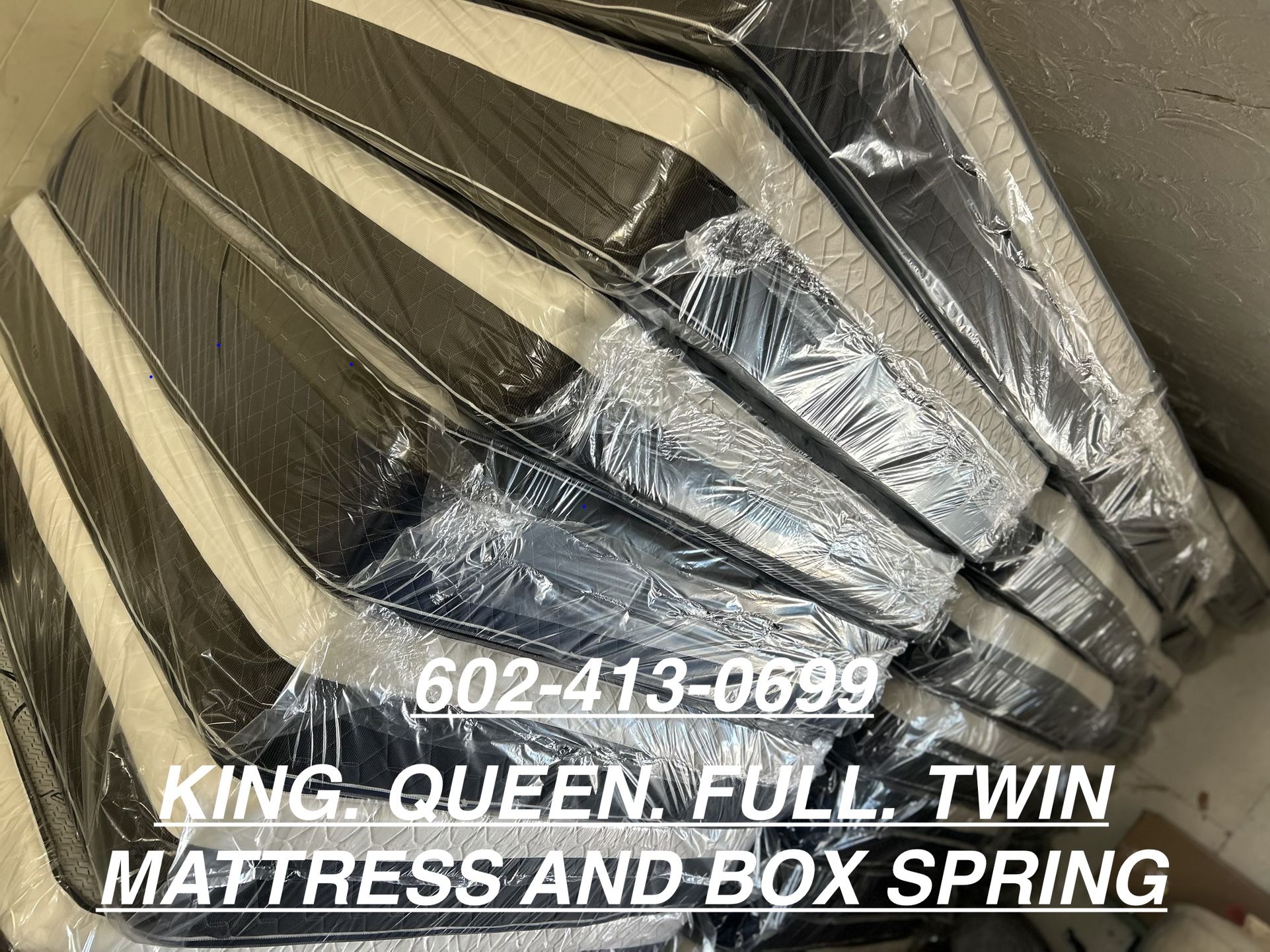 QUEEN BED AND BOX SPRING $150