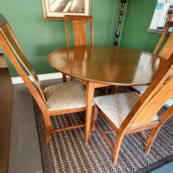Vintage Wooden Dining Room Set