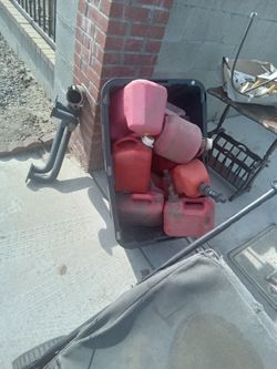 Gas Cans  3 Dollars Each