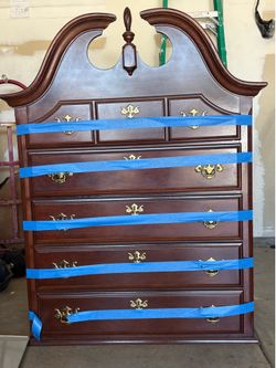 Cherry wood dresser