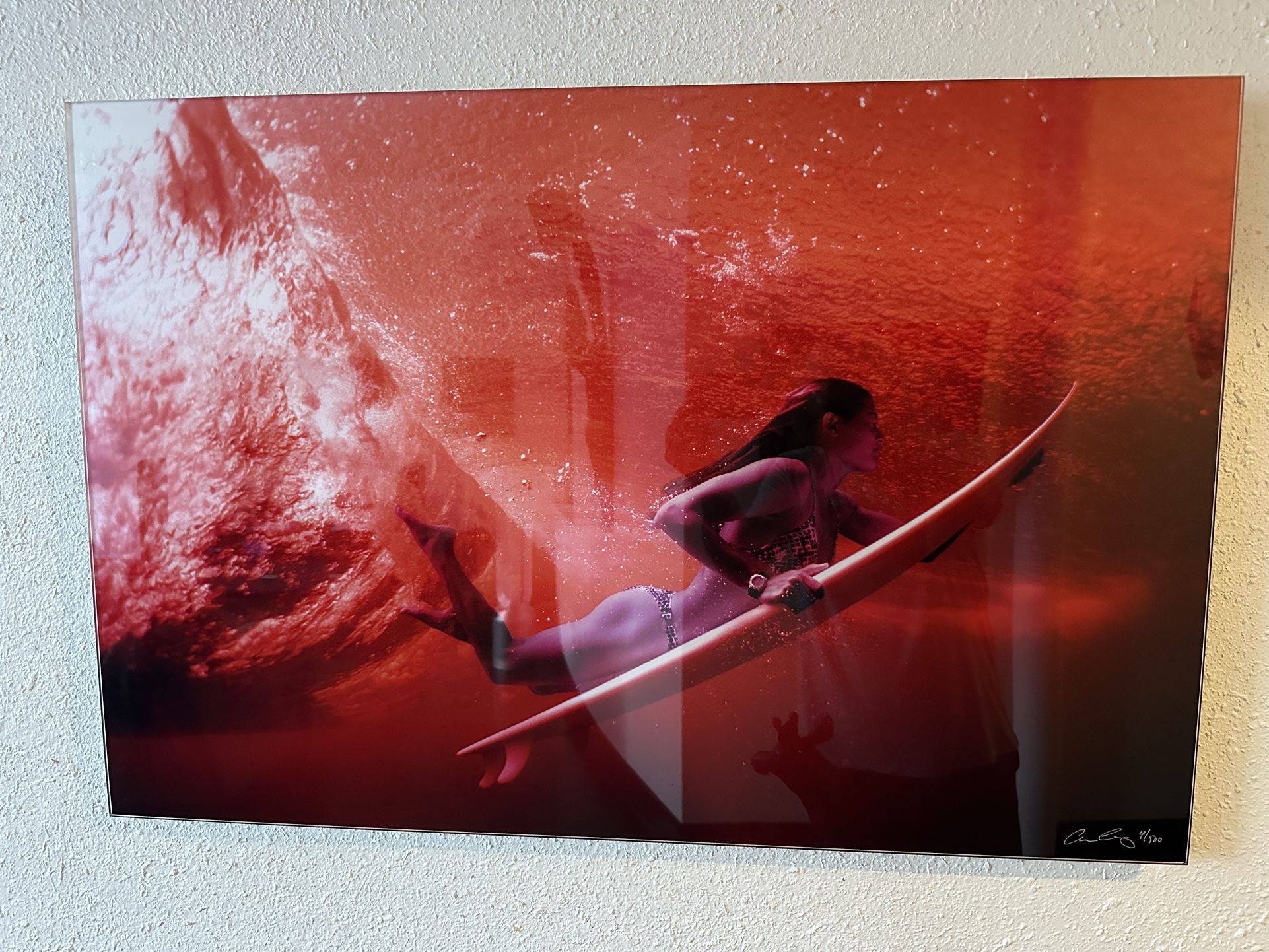 Aaron Chang Duckdive In Red