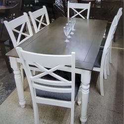 Special New 7 Pcs Dining Table Set Only $599