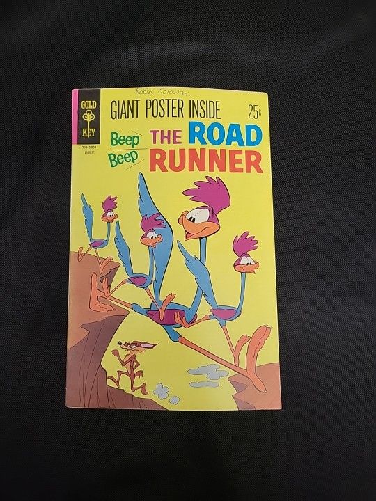 BEEP BEEP: THE ROAD RUNNER #19 1970 GOLD KEY -COOL CAT ( No Poster ) As Is