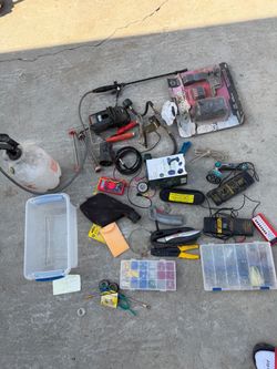 Mixed Lot of Tools and Hardware