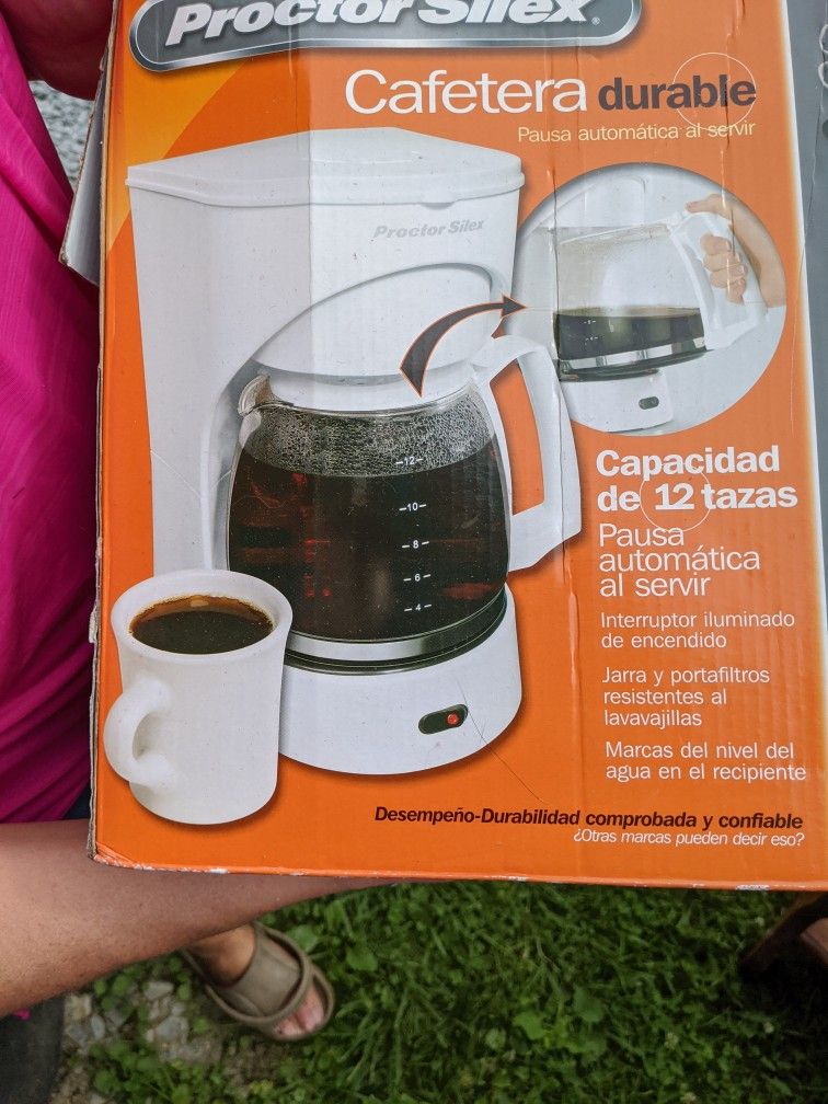 Double Coffee Maker Never Been Used