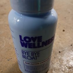 Love Wellness Bye Bye Bloat debloating capsules #debloat #guthealth
