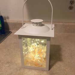 Set of 15 White Decorative Lanterns