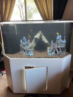 Corner Acrylic, plexiglass, Fish Tank
