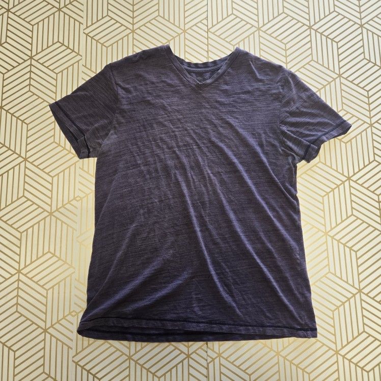 Apt9 V Neck Purple Shirt Medium Men