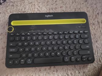 Logitech K480 Bluetooth Wireless Keyboard – Black & Yellow