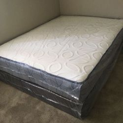 Queen Mattress Come With Box Spring - Same Day Delivery 