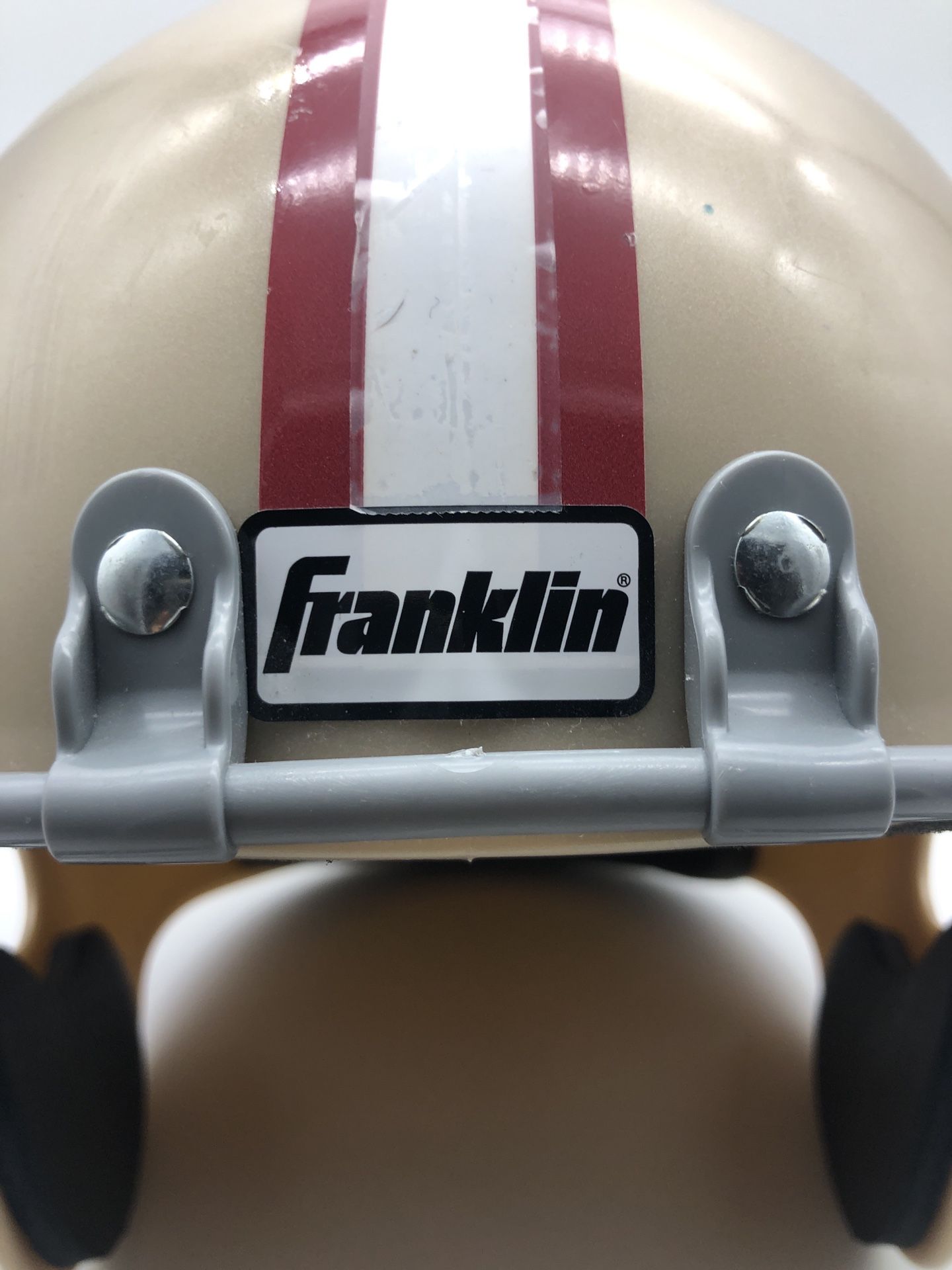 49ers Plastic Franklin Helmet