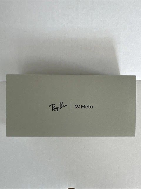 Ray-Ban Meta Wayfarer Smart Glasses RW4006 - Shiny Black - Clear Lenses - New