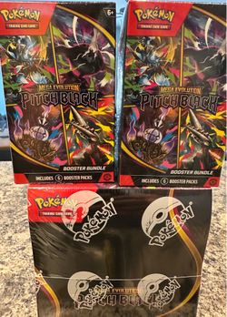 Pokemon Pitch Black all 3 for 320