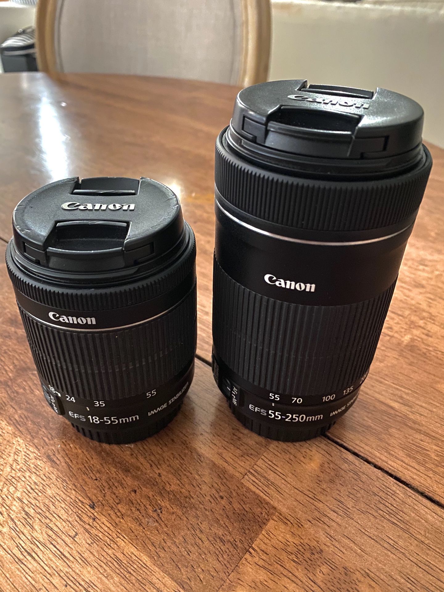 Canon Lens Bundle of 2 (18-55mm & 55-250mm)