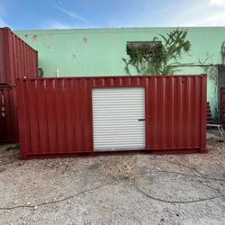 📦 20ft Standard Shipping Container with Center Roll-Up Door – Ready for Delivery! 