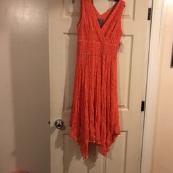 Orange Dress