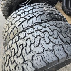 Only 2 Used Tires Lt 35x12.50r18 
Terrain Pro
Mástercraft $299.00 both 99% tread on