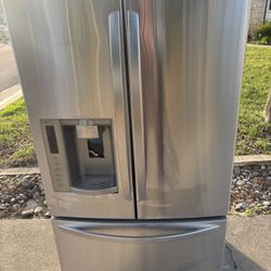 Lg French door refrigerator will deliver and install