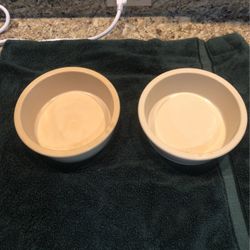 8” Dog Bowls 