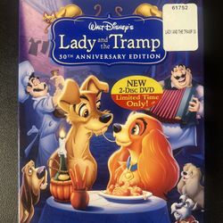 Lady & The Tramp (Platinum Edition 50th Anniversary 2-Disc Set DVD 2006) New