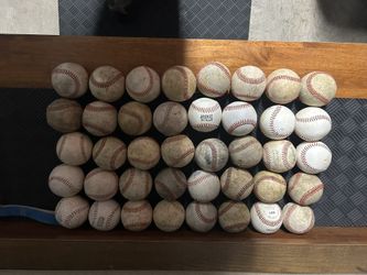 Used Baseballs