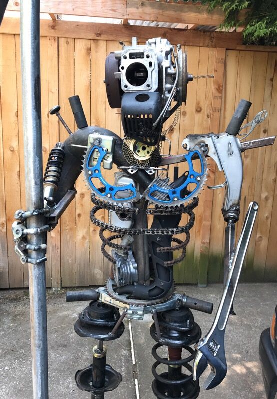 Guardian assemblage art