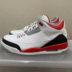 Jordan 3 Fire Red