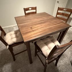 Dining Table With 4 Chairs 