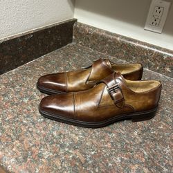 Maganni Monk Strap Dress Shoe
