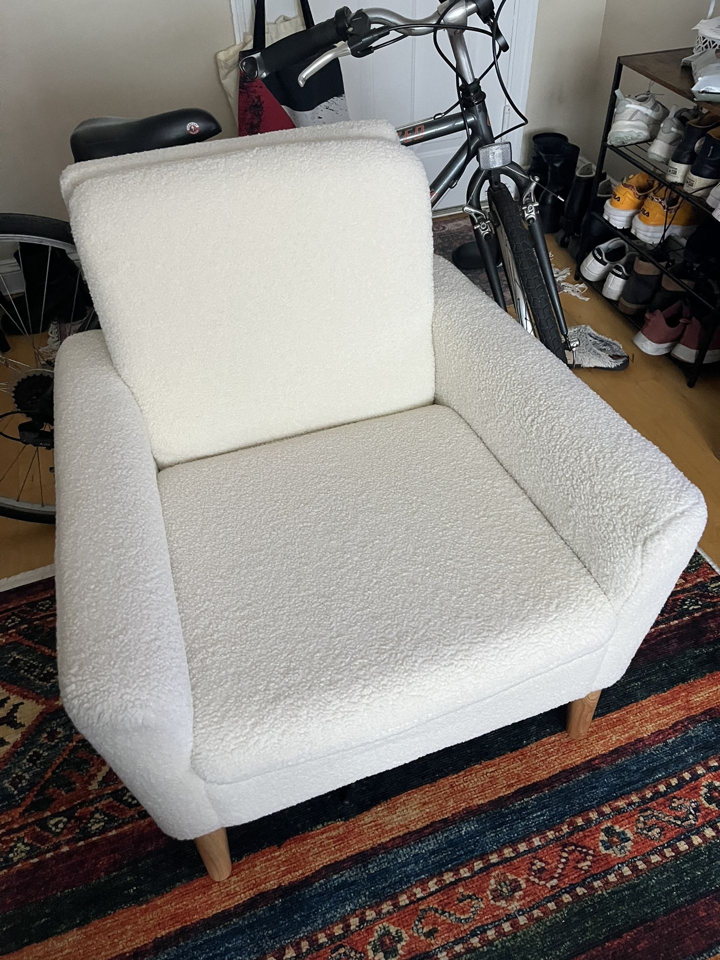 Sherpa Accent Chair 