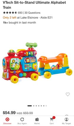 Vtech ultimate alphabet train