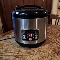 Hamilton Beach Digital Programmable Rice Cooker & Food Steamer