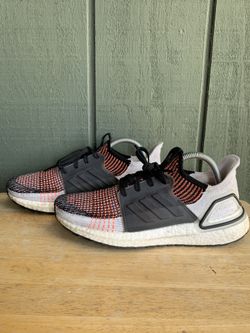 Adidas Ultraboost 2019 Running Shoes Black White Solar Orange G27519 Mens Size 7 for Sale in West Covina CA OfferUp