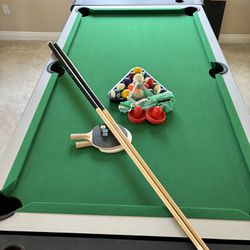 3 In 1 Ping Pong, Hockey Table 