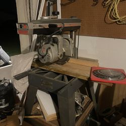 Dewalt 750 Radial Arm Saw
