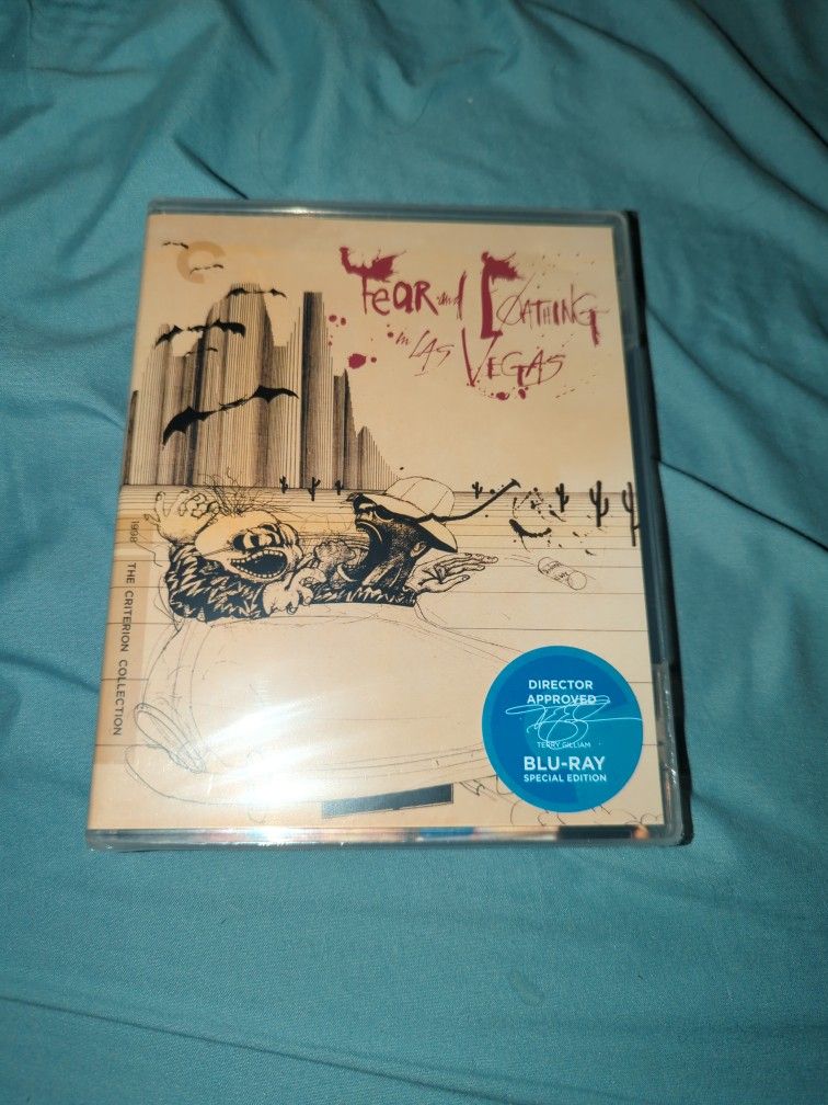 NEW- Fear and Loathing In Las Vegas Blu Ray Criterion Collection